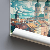 Częstochowa Poster - Poland Wall Art
