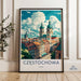 Częstochowa Poster - Poland Wall Art