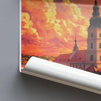 Częstochowa Poster | Poland Wall Art | Eastern Europe Decor
