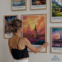 Częstochowa Poster | Poland Wall Art | Europe Decor