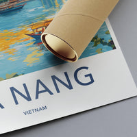Da Nang Poster - Vietnam Wall Art