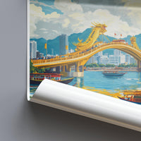 Da Nang Poster - Vietnam Wall Art