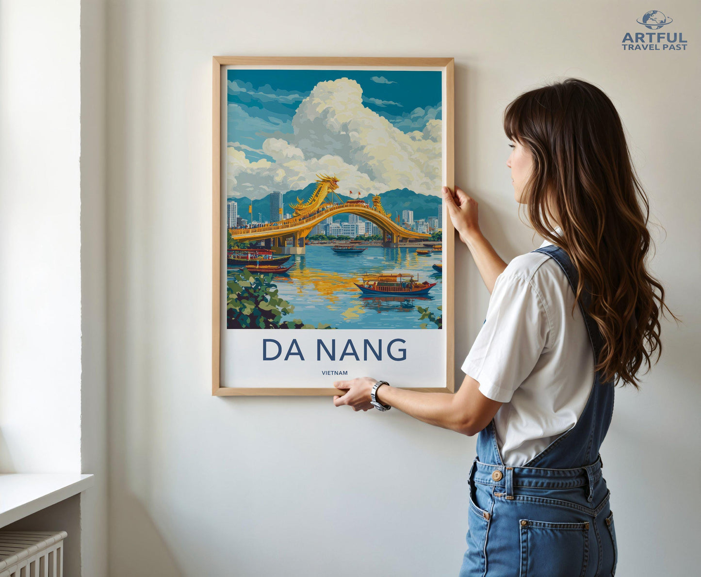 Da Nang Poster - Vietnam Wall Art