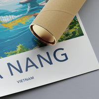 Da Nang Poster - Vietnam Wall Art