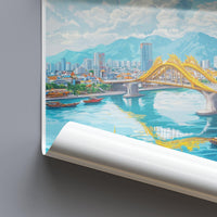 Da Nang Poster - Vietnam Wall Art