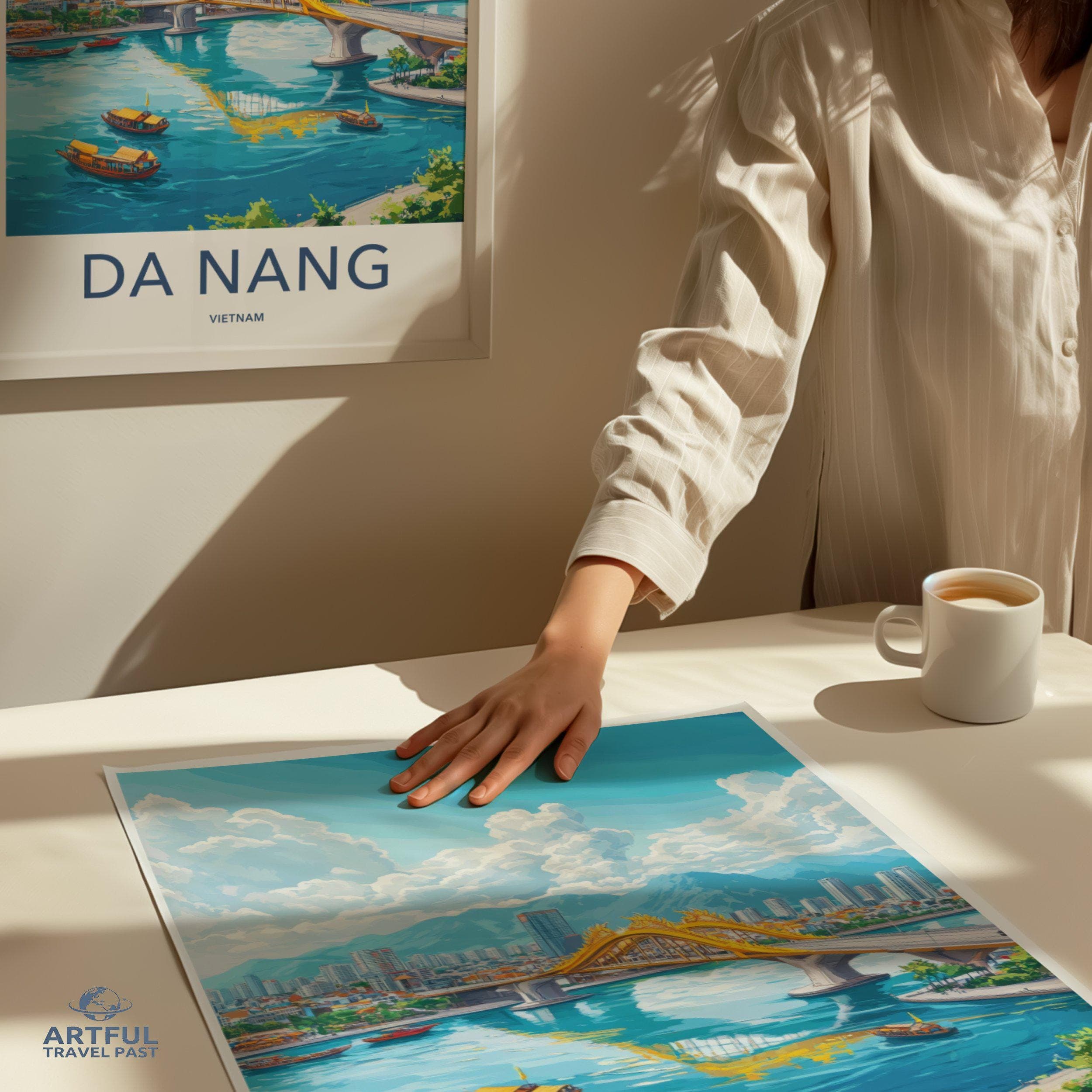 Da Nang Poster - Vietnam Wall Art
