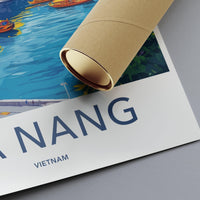 Da Nang Poster - Vietnam Wall Art