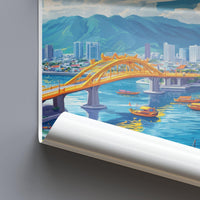 Da Nang Poster - Vietnam Wall Art