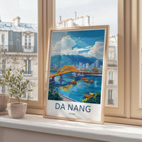 Da Nang Poster - Vietnam Wall Art