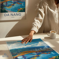 Da Nang Poster - Vietnam Wall Art