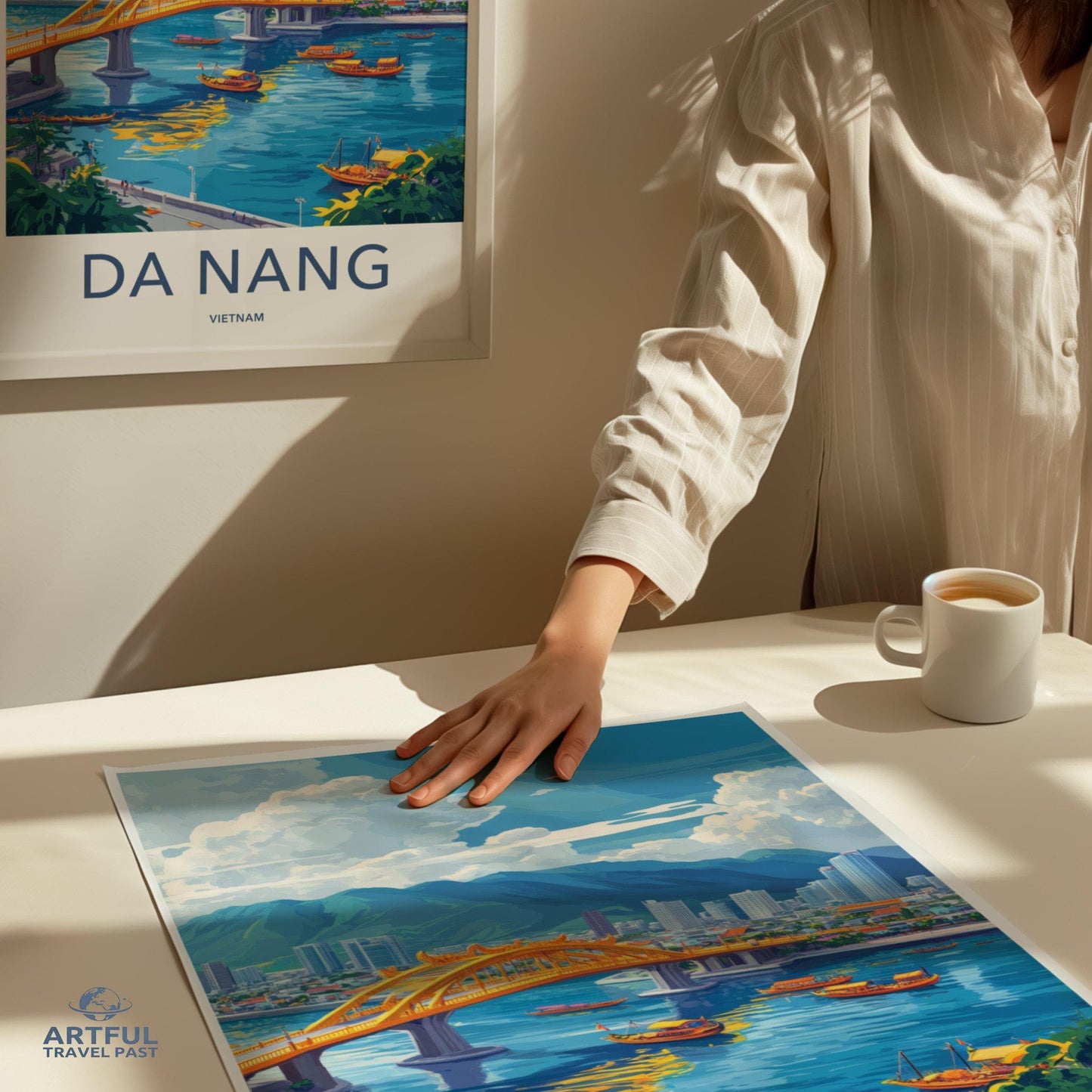 Da Nang Poster - Vietnam Wall Art