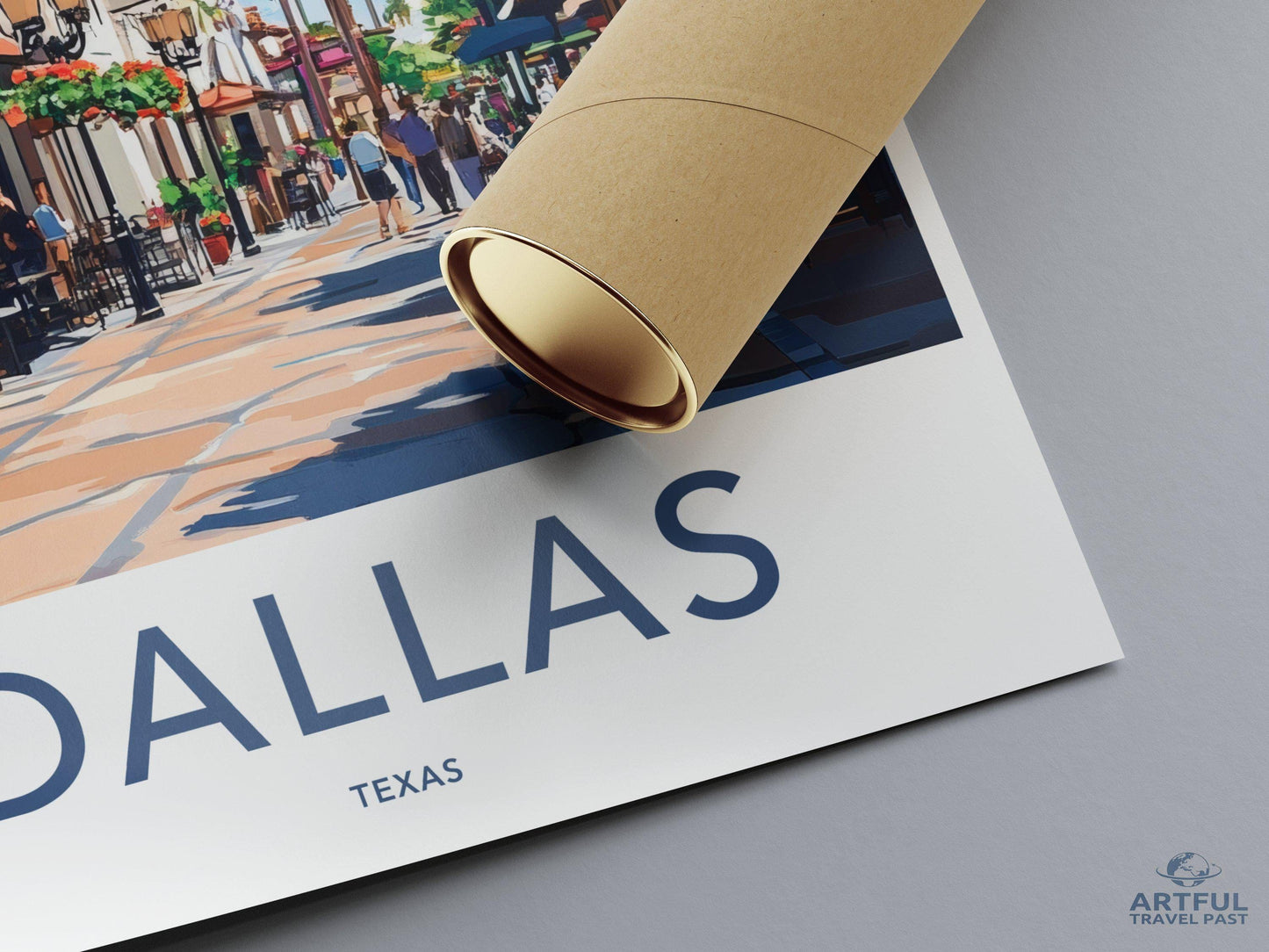 Dallas Poster - Texas Wall Art