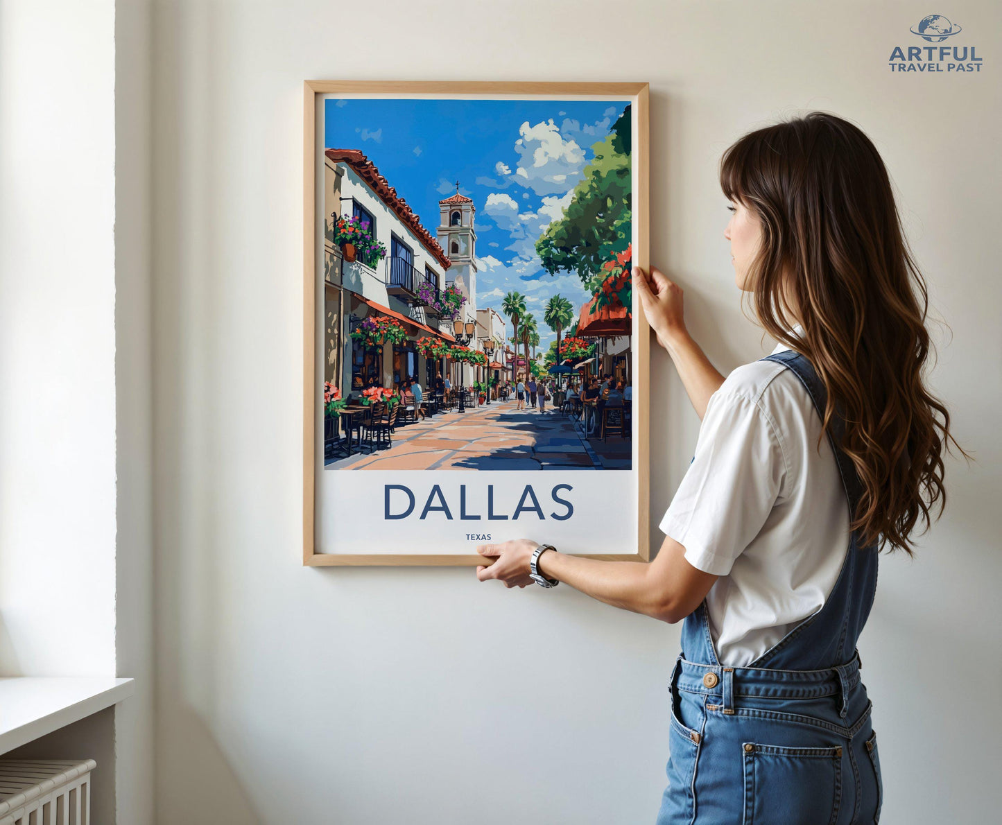 Dallas Poster - Texas Wall Art