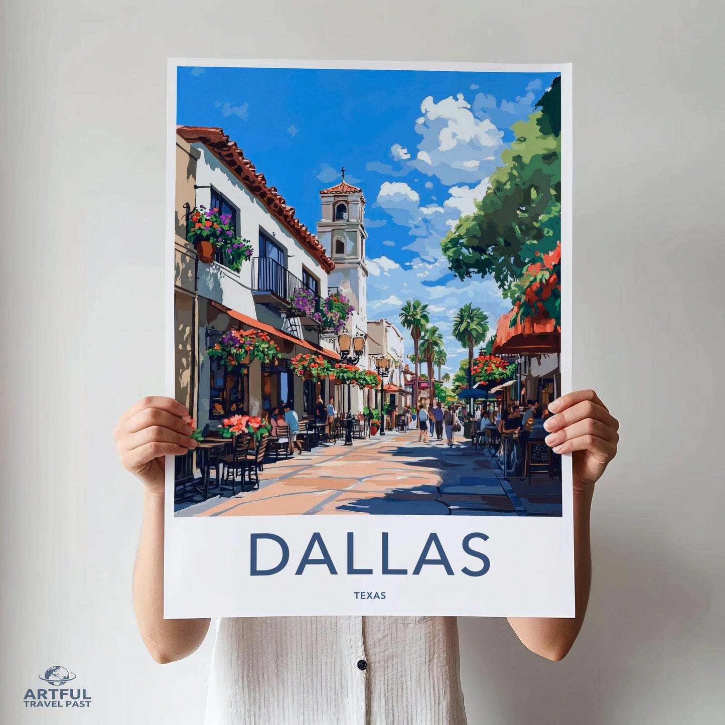 Dallas Poster - Texas Wall Art