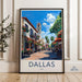 Dallas Poster - Texas Wall Art