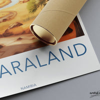 Damaraland Poster - Namibia Wall Art