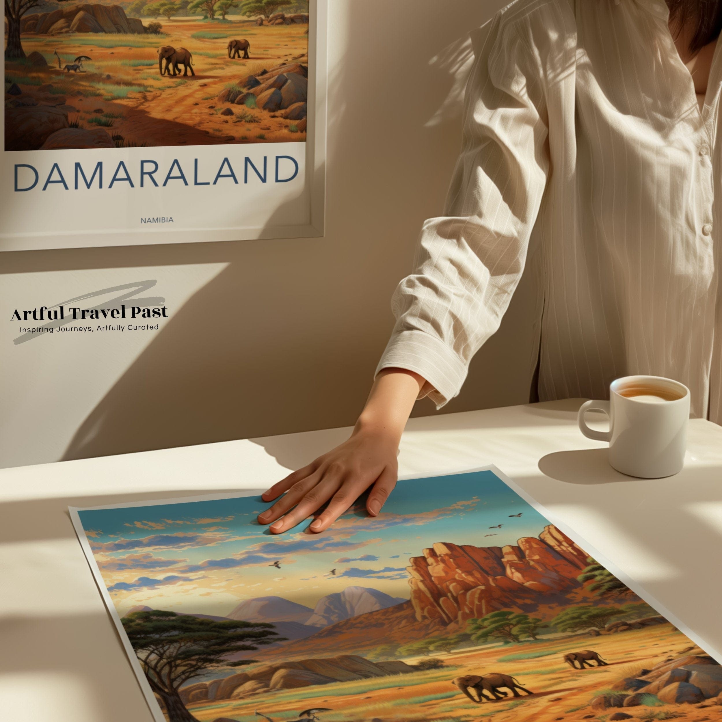 Damaraland Poster | Namibia Wall Art