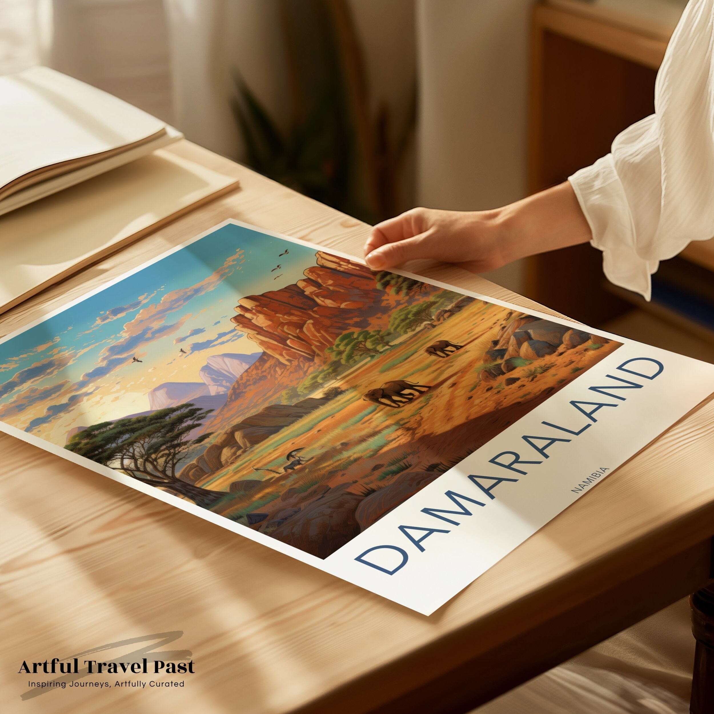 Damaraland Poster | Namibia Wall Art