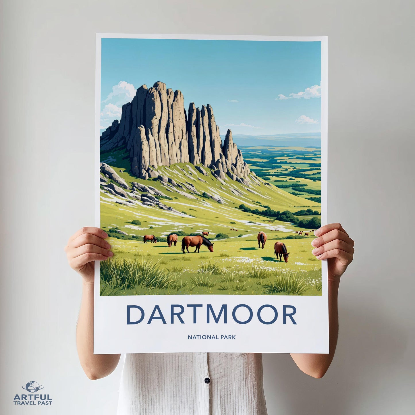 Dartmoor National Park Poster