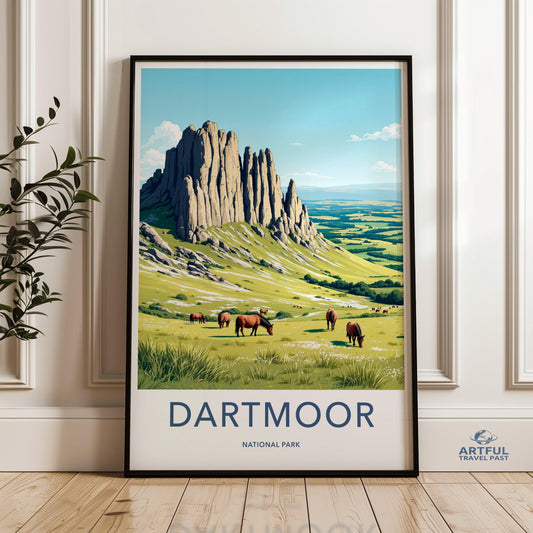 Dartmoor National Park Poster