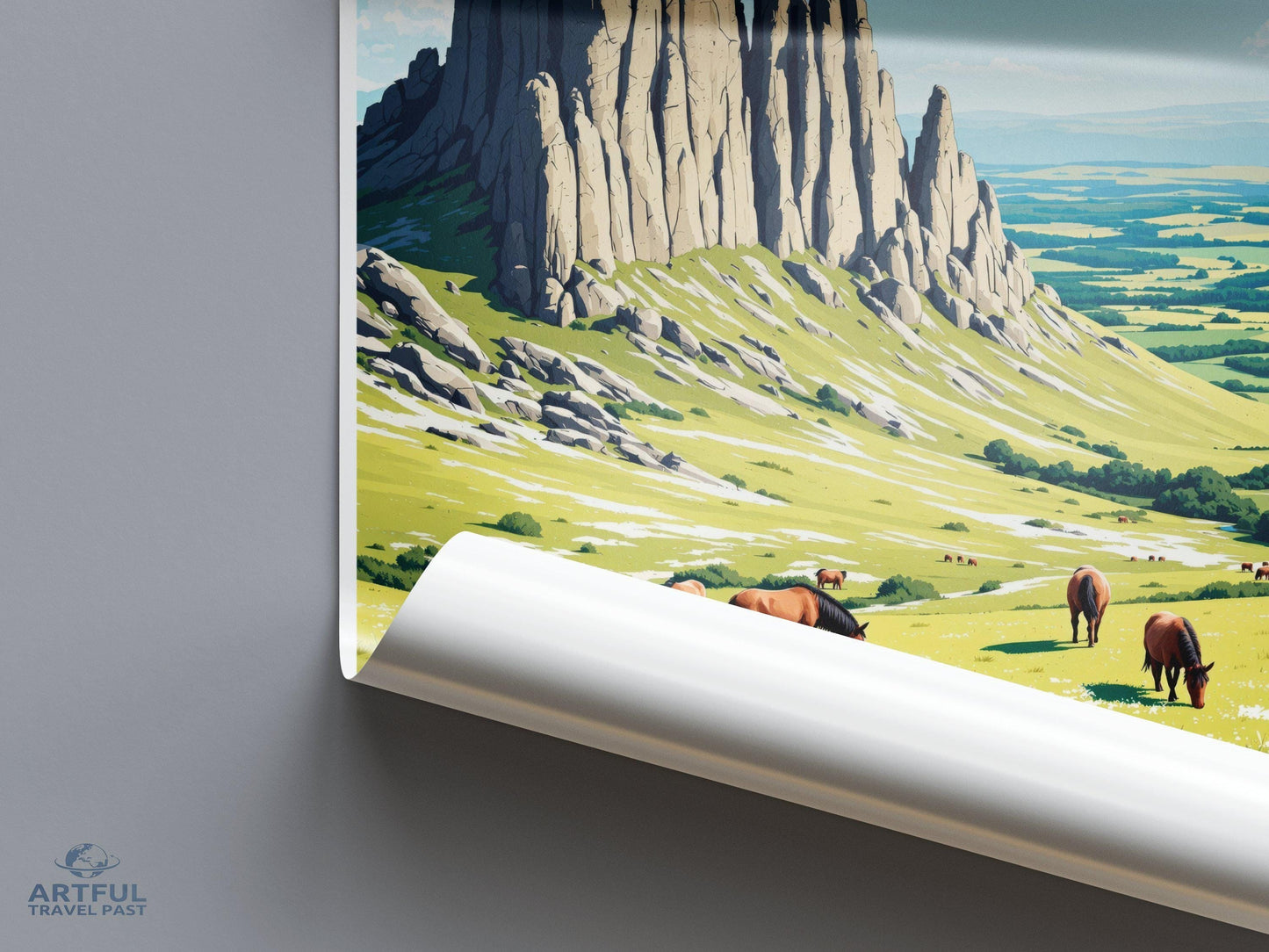 Dartmoor National Park Poster