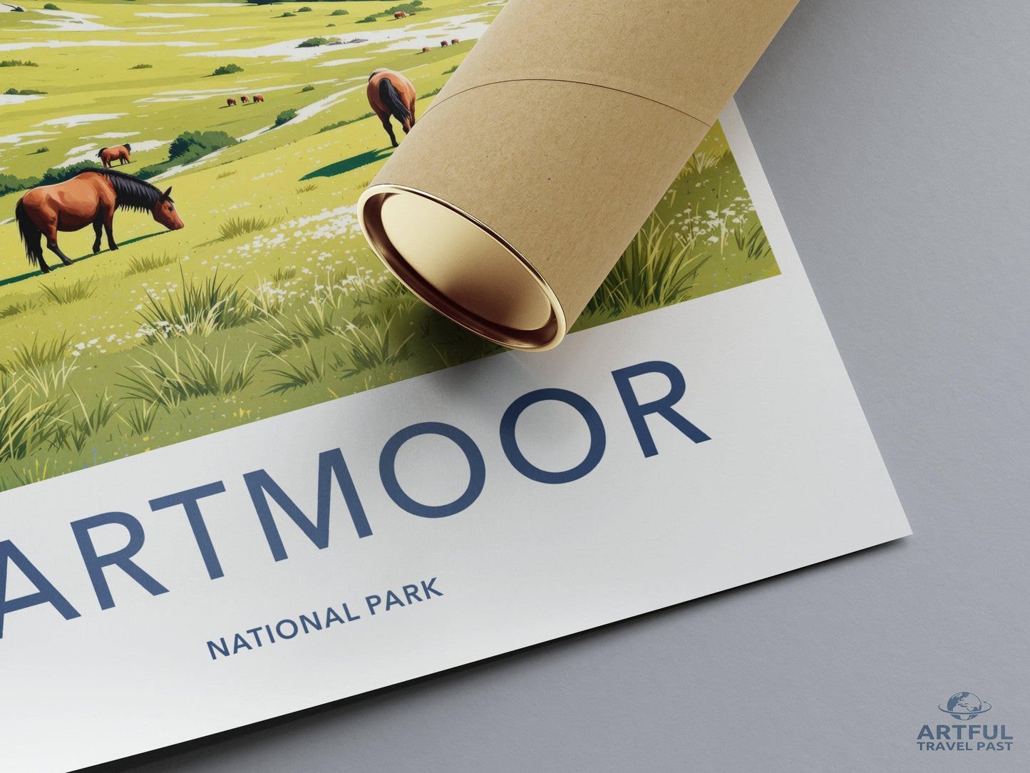 Dartmoor National Park Poster