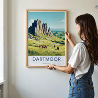 Dartmoor National Park Poster