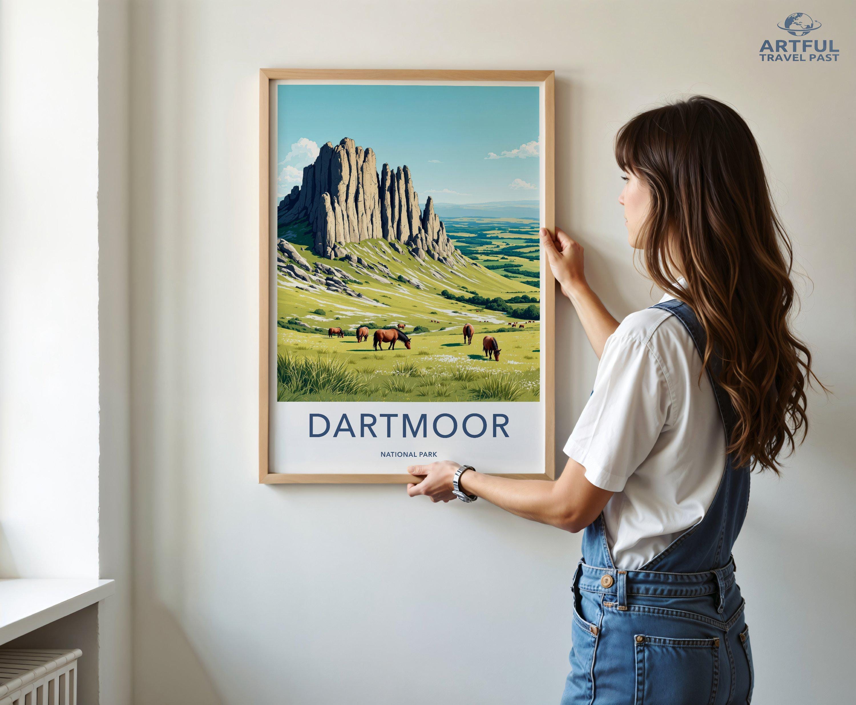 Dartmoor National Park Poster