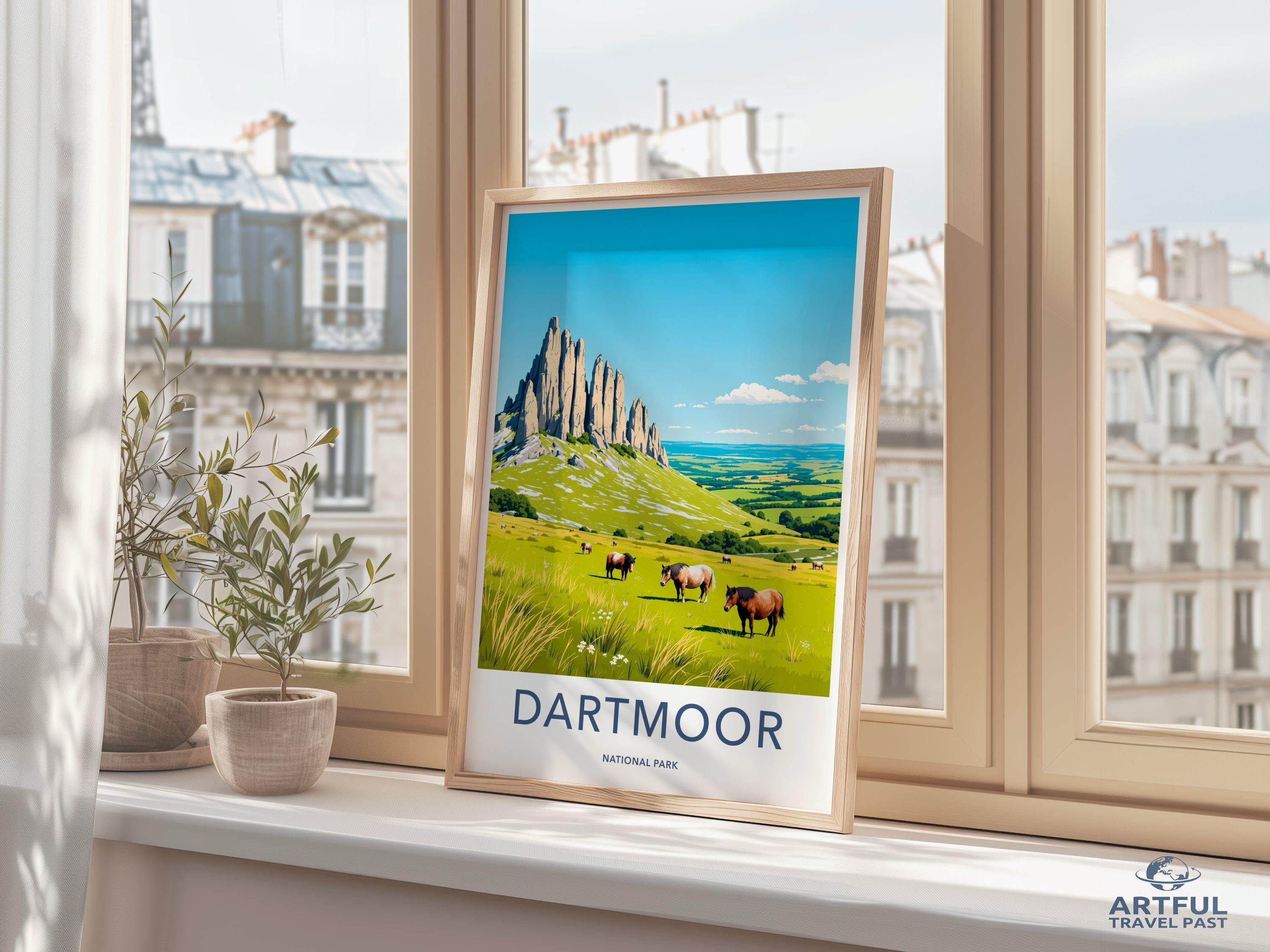 Dartmoor National Park Poster