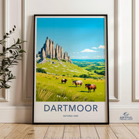 Dartmoor National Park Poster