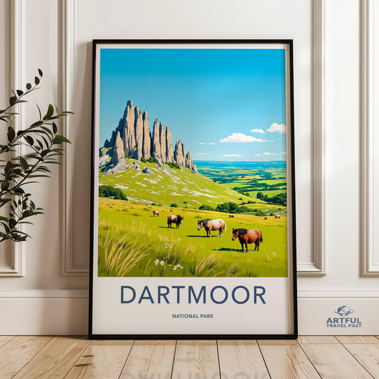 Dartmoor National Park Poster