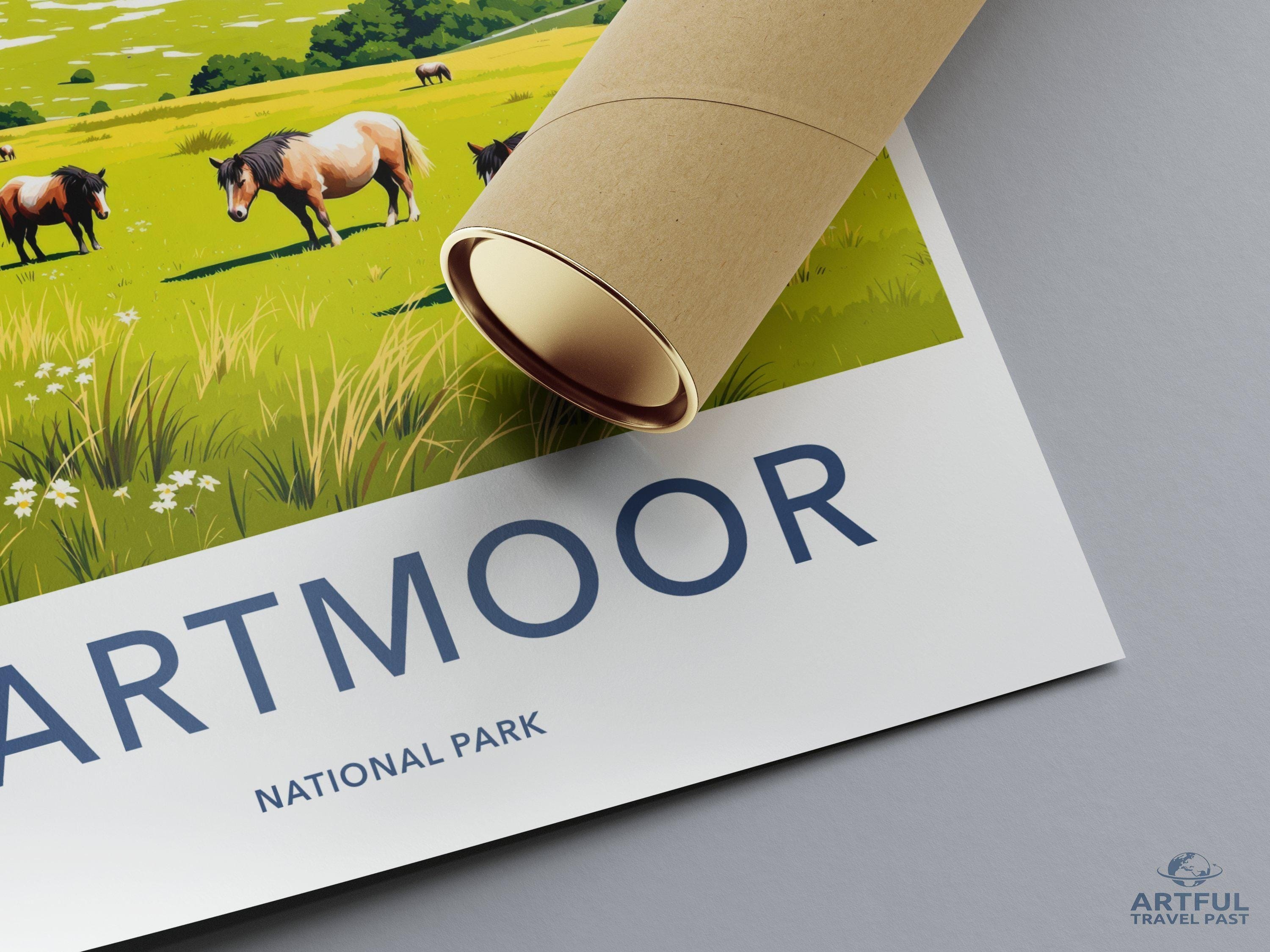 Dartmoor National Park Poster
