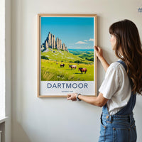 Dartmoor National Park Poster