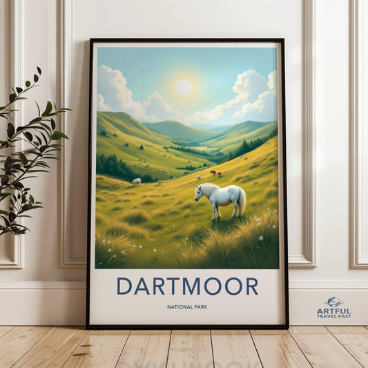 Dartmoor National Park Poster