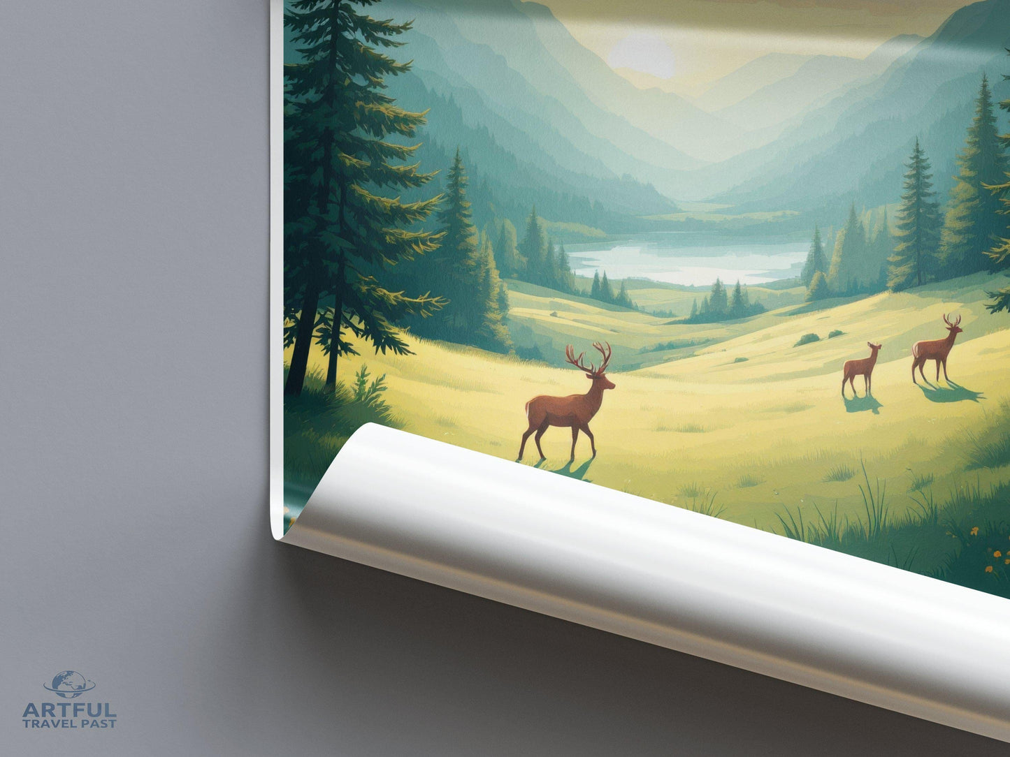 Dartmoor Poster - England Wall Art