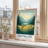 Dartmoor Poster - England Wall Art