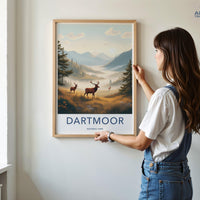 Dartmoor Poster - England Wall Art