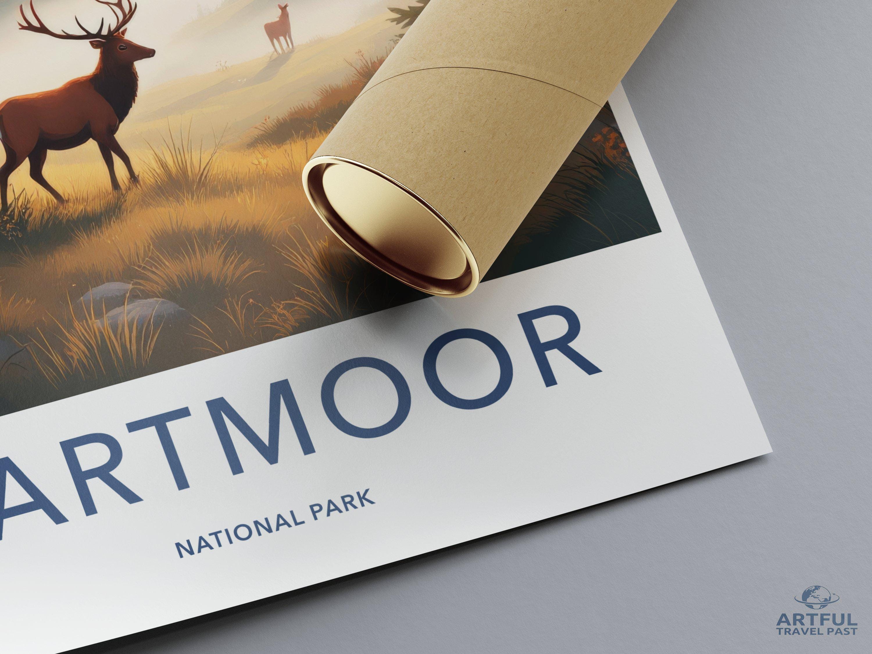 Dartmoor Poster - England Wall Art