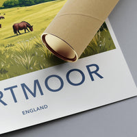 Dartmoor Poster - England Wall Art