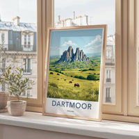Dartmoor Poster - England Wall Art