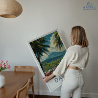 Davao Poster - Philippines Wall Art