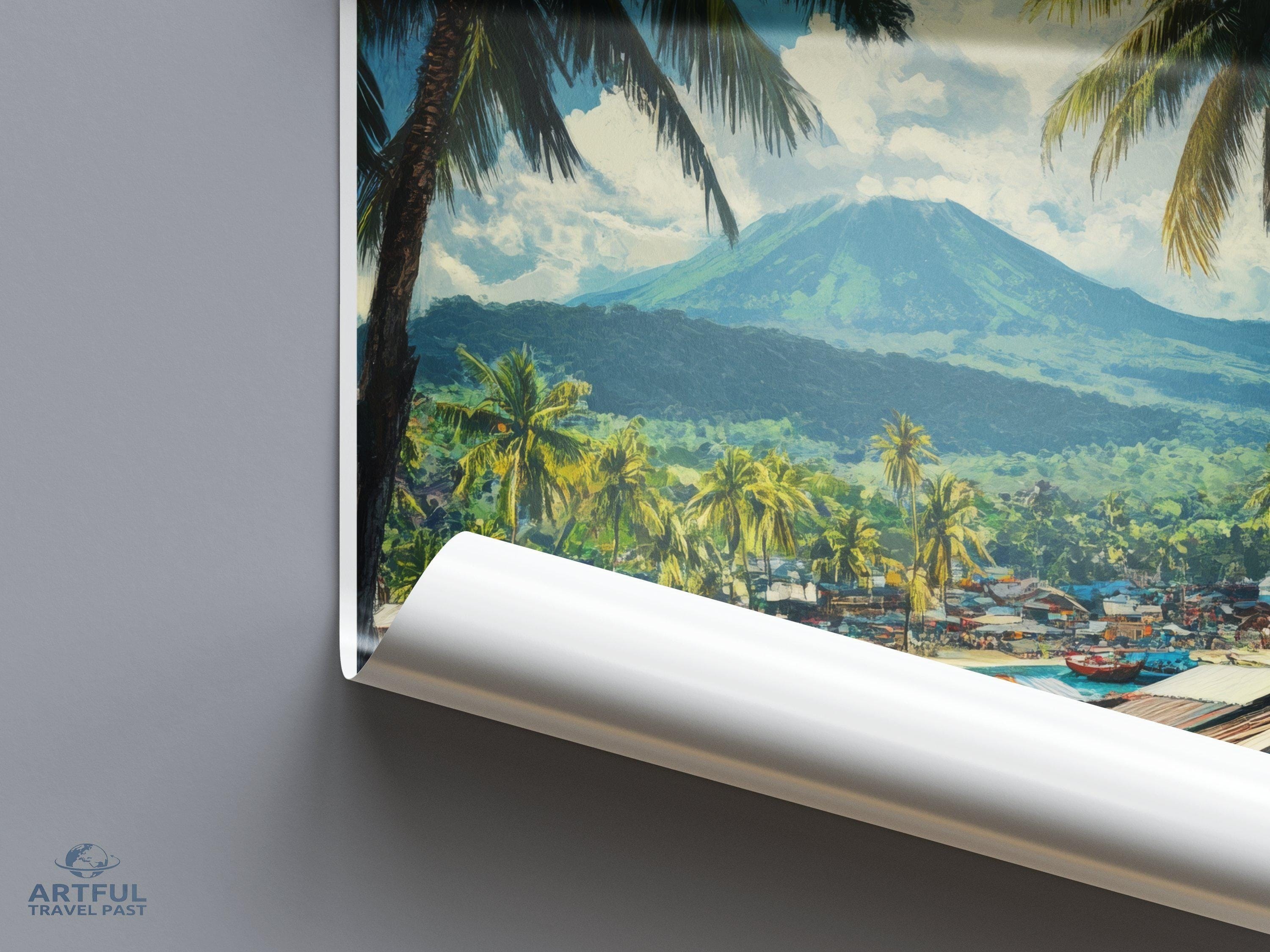 Davao Poster - Philippines Wall Art