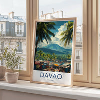 Davao Poster - Philippines Wall Art