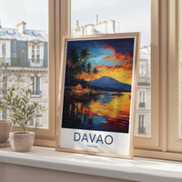 Davao Poster - Philippines Wall Art