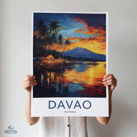 Davao Poster - Philippines Wall Art
