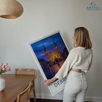 Debrecen Poster | Hungary Wall Art | Eastern Europe Decor