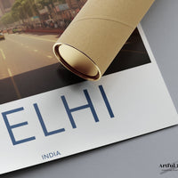 Delhi Poster | Delhi Wall Art | India Decor