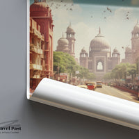 Delhi Poster | Delhi Wall Art | India Decor