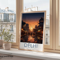 Delhi Poster - India Wall Art