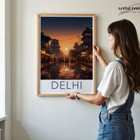 Delhi Poster - India Wall Art